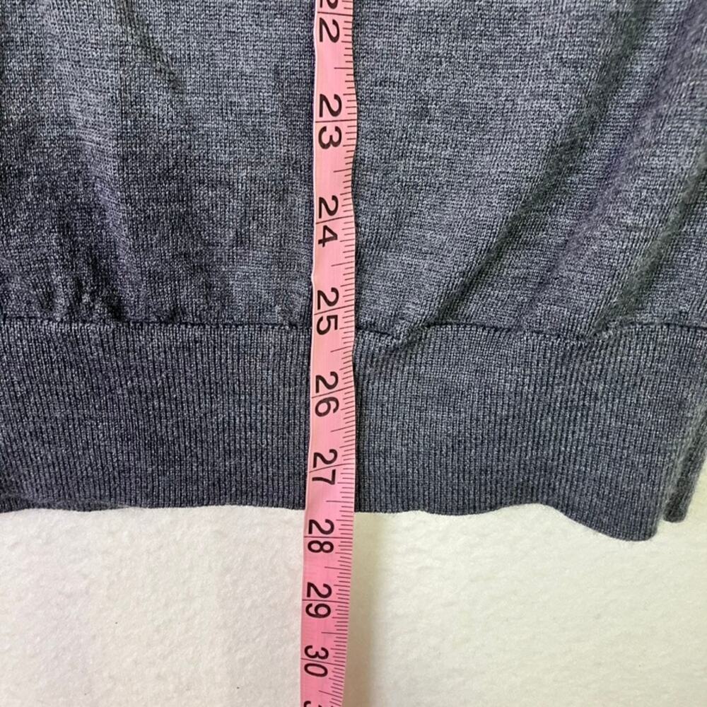 Marks & Spencer 100% Extra Fine Merino Wool Sweater Size M Quiet Luxury M&S - Picture 8 of 8